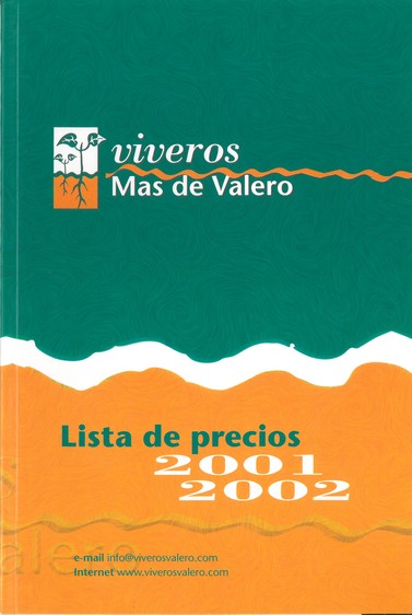 Catalogo 2001/2002 Portada